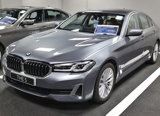 BMW 520i Blue 