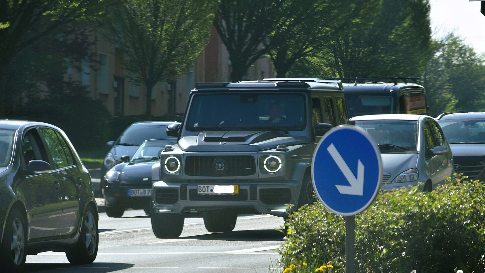 Mercedes G63 brabus 